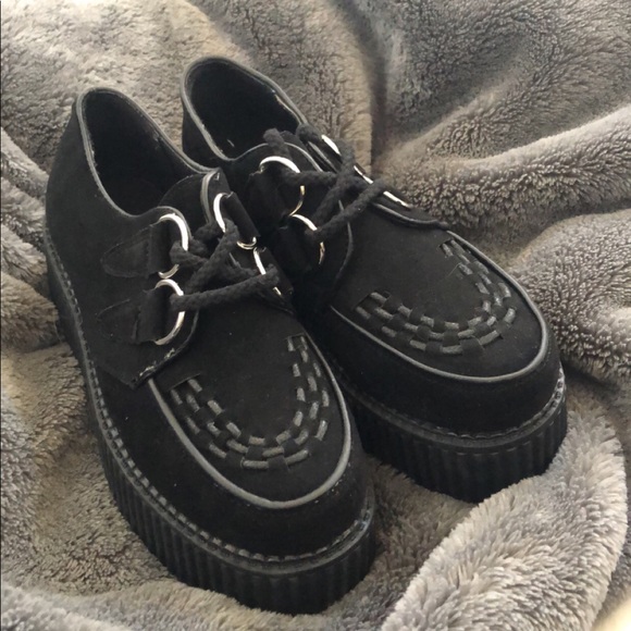 Nasty Gal Shoes - NWOT black creepers